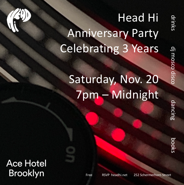 Head Hi event flyer