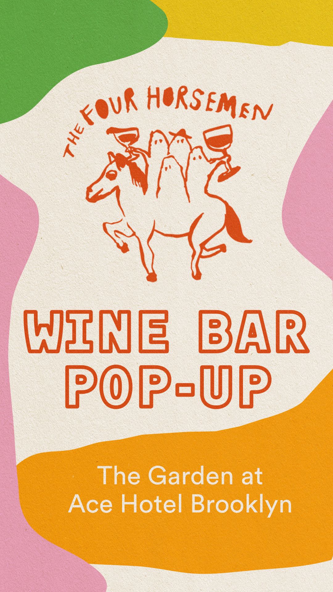 Wine Bar Pop-Up event flyer