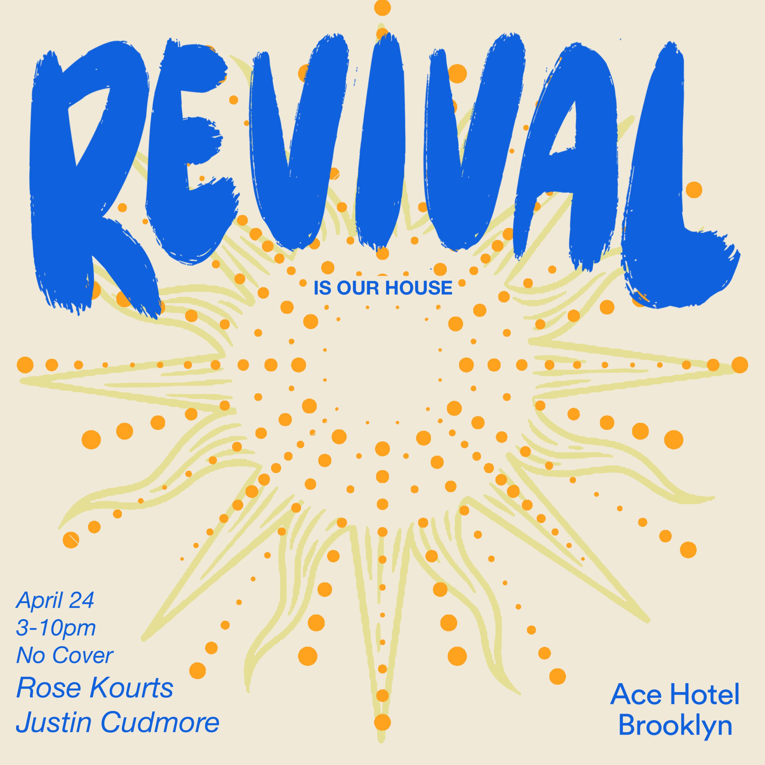 Revival is Our House event flyer
