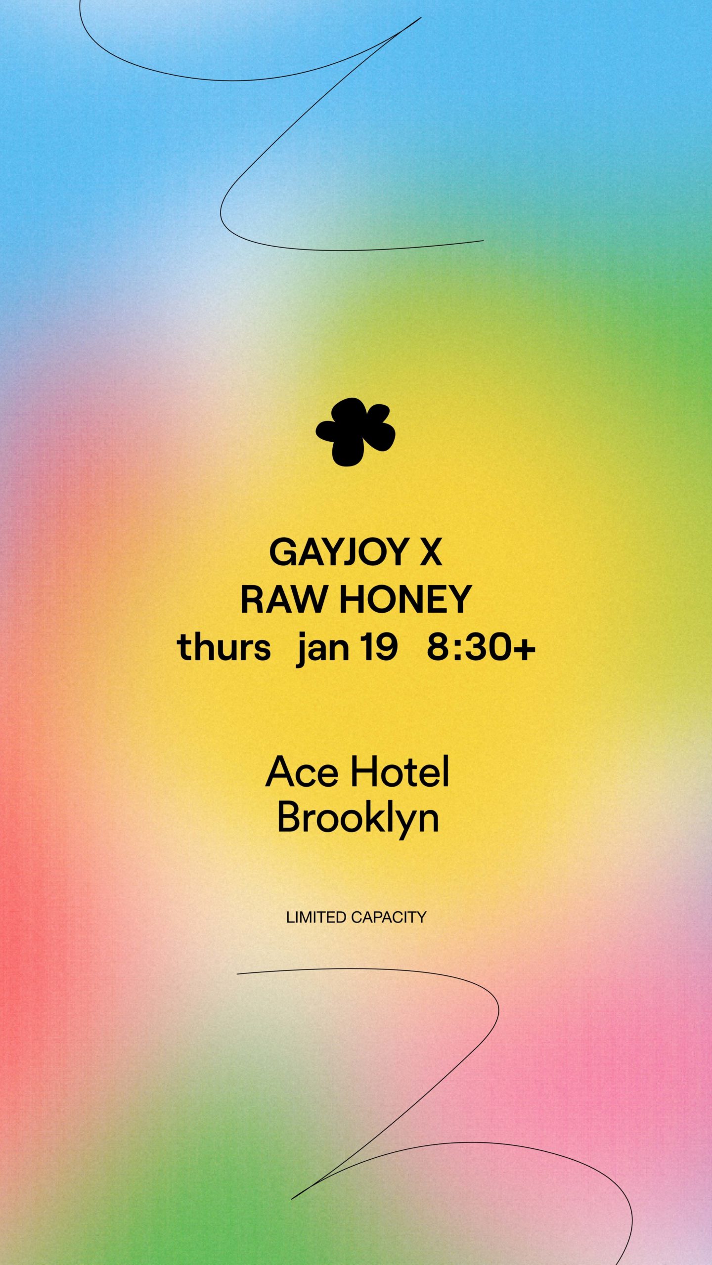 GayJoy x Raw Honey promo - January 19
