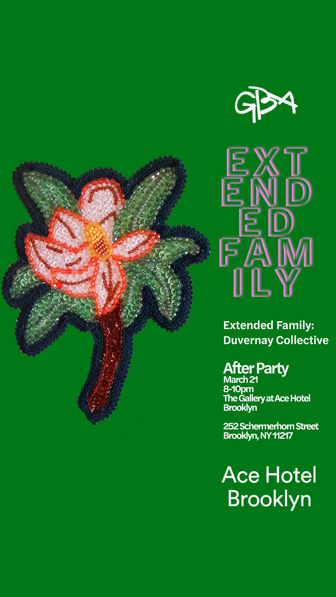 Extended Family event promo - March 21