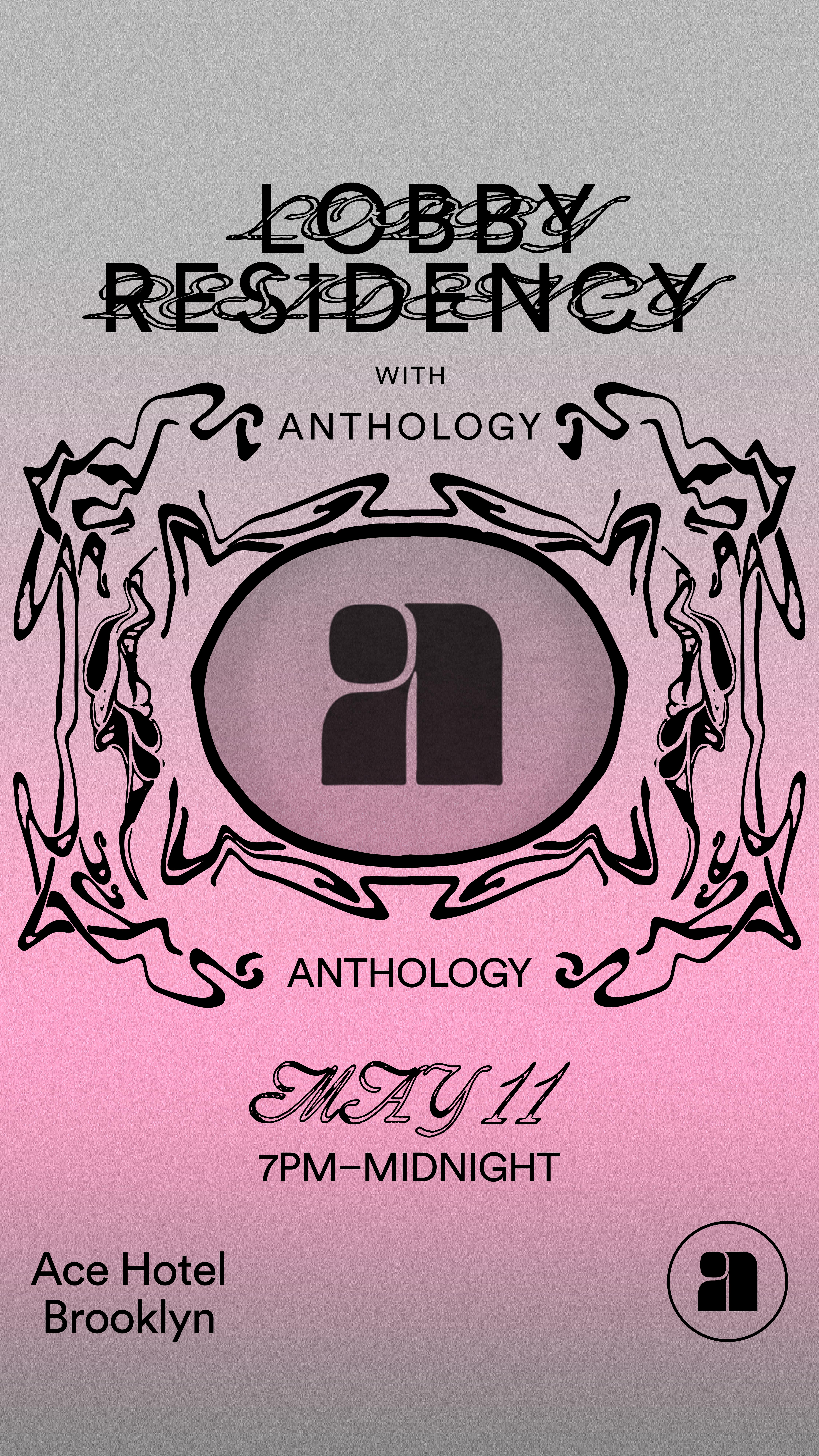 promo flyer anthology music DJ set