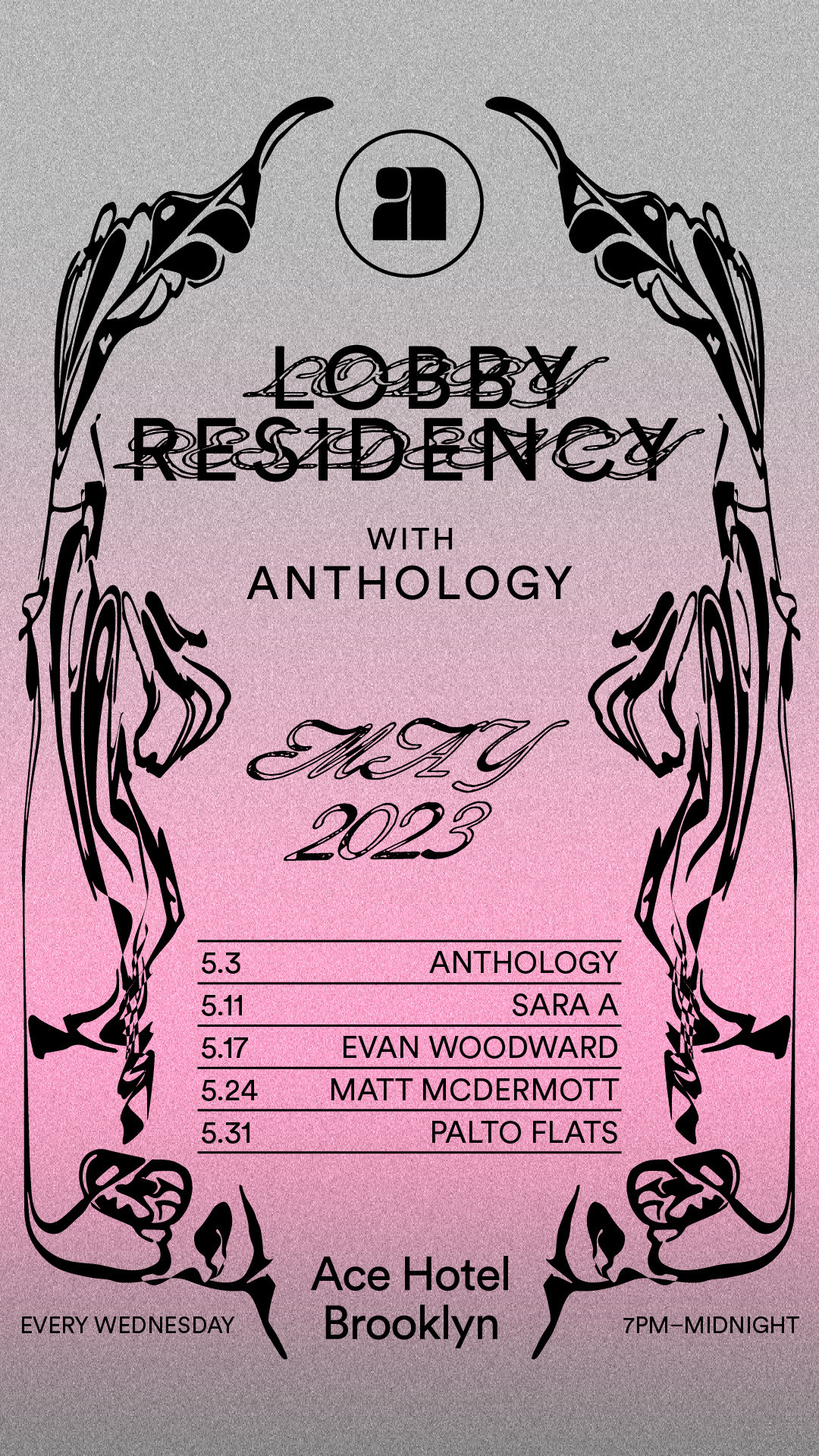 promo flyer for anthology