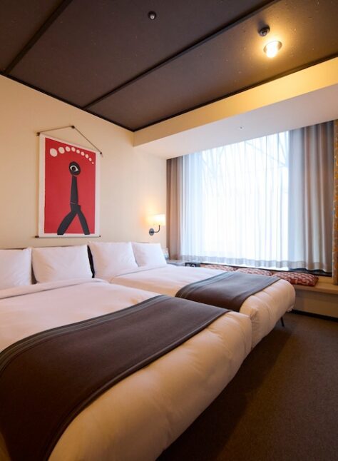 Kyoto - Standard Twin - angle 1 of twin bedroom