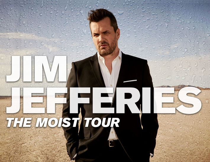 Jim Jefferies - The Moist Tour poster