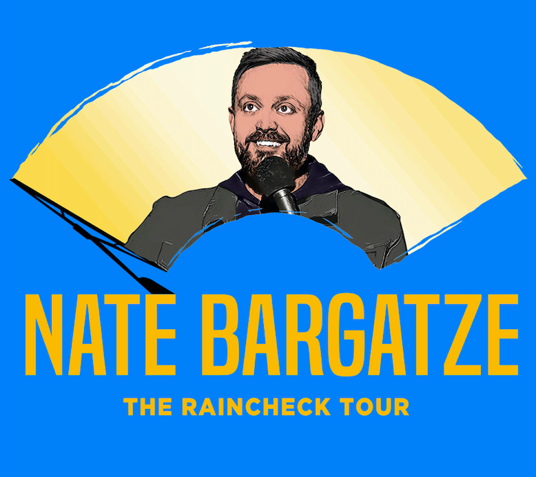 Nate Bargatze - The Raincheck Tour poster
