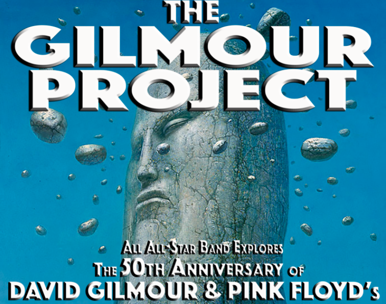 The Gilmour Project Poster for the 50th anniversary of David Gilmour & Pink Floyd's