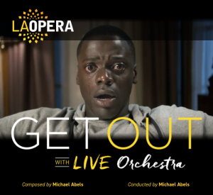 Get Out movie with live orchestra poster