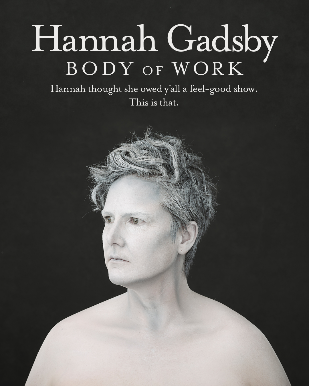 Hannah Gadsby show promo