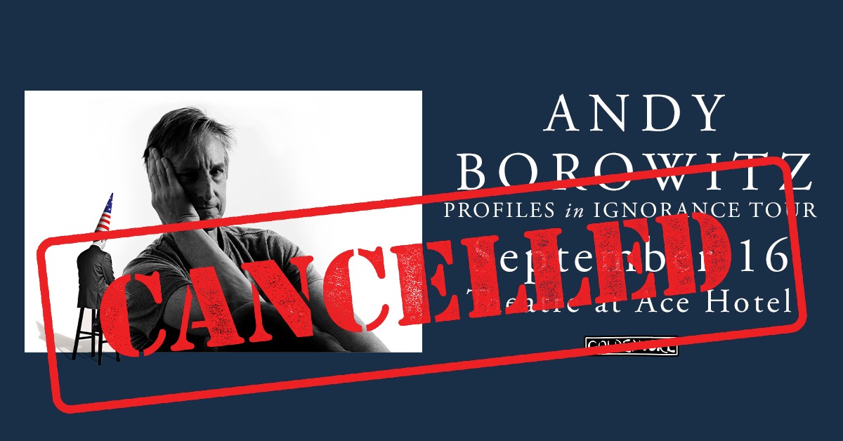 Andy Borowitz promo - cancelled