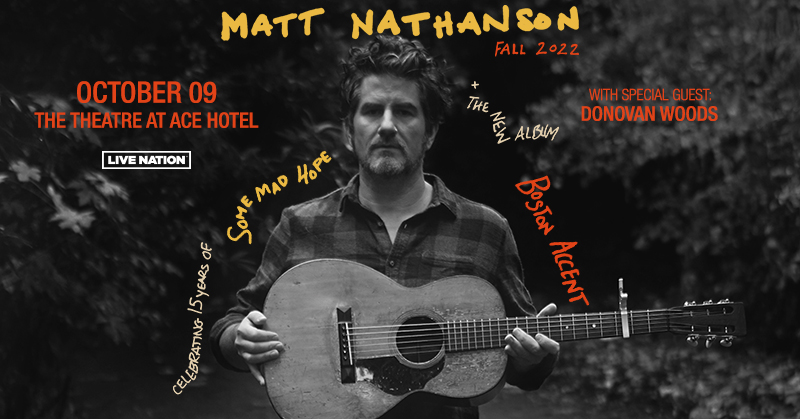 Matt Nathanson promo - October 9