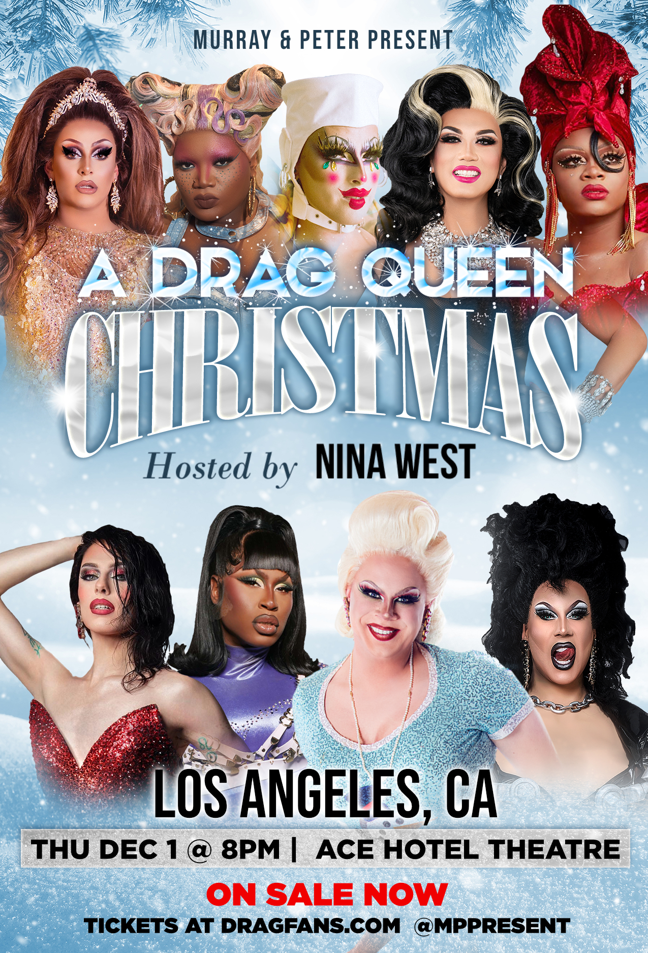 A Drag Queen Christmas promo - December 1