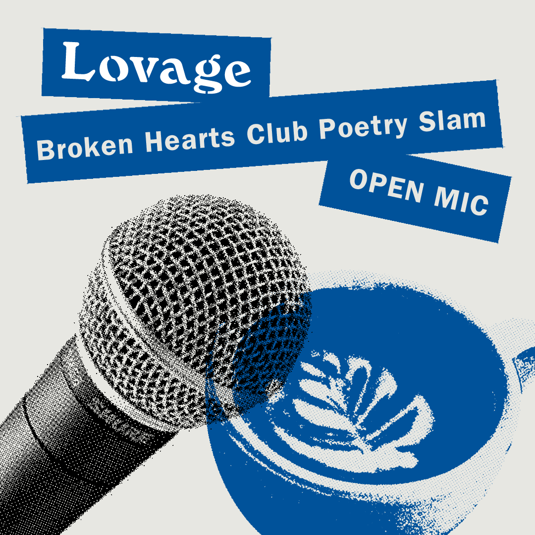 Broken Hearts Club Poetry Slam promo