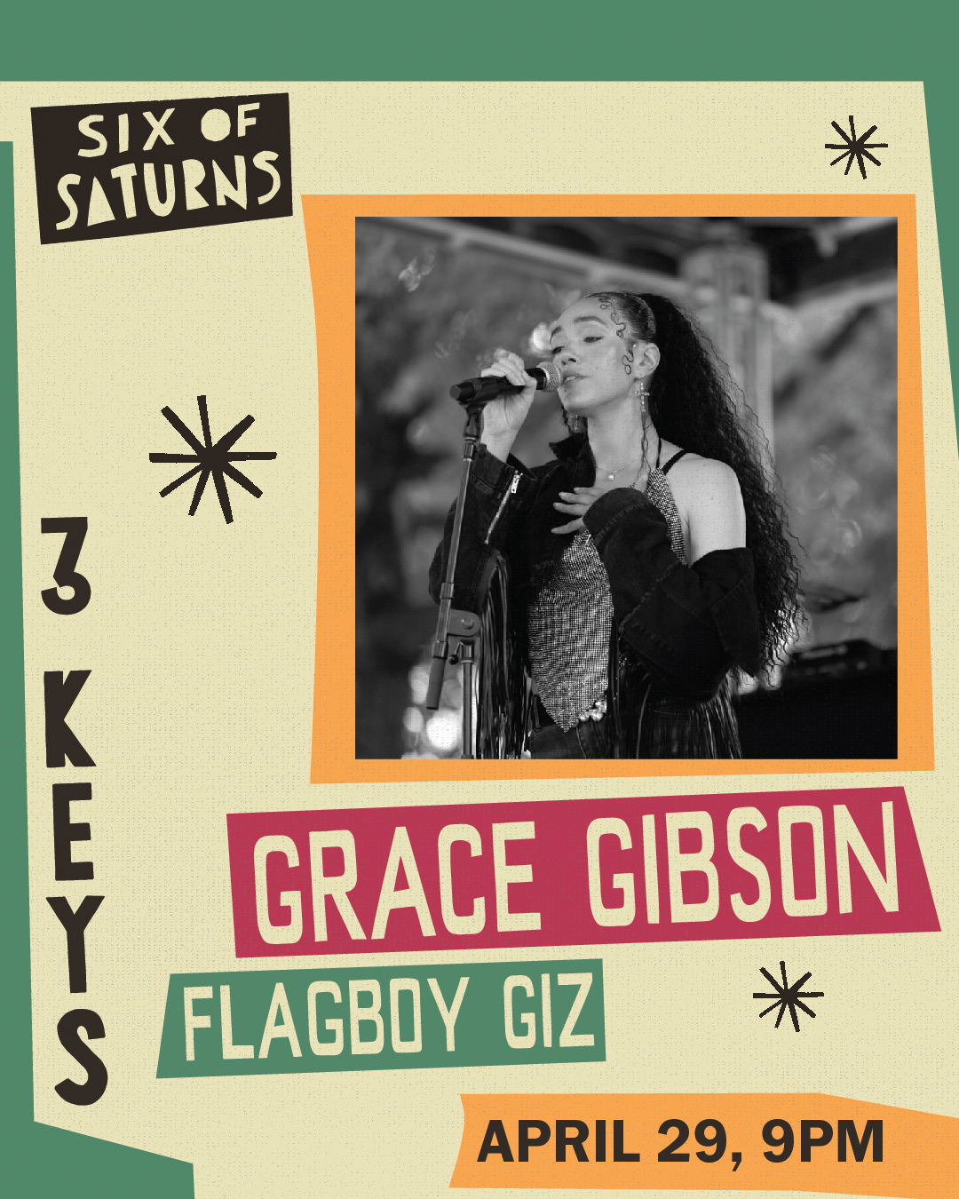 Six of Saturns: Grace Gibson promo