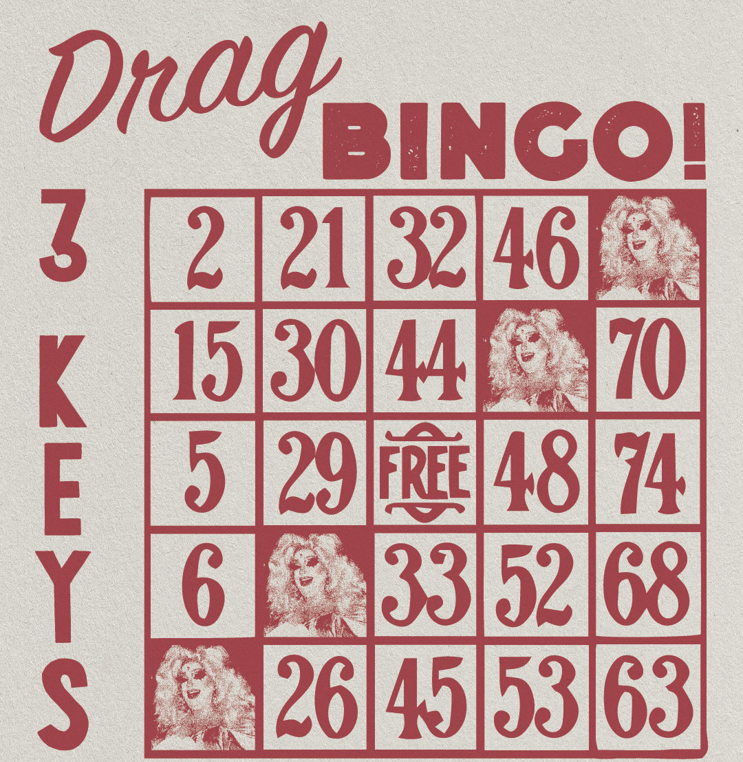 Drag Bingo with Fatsy Cline promo