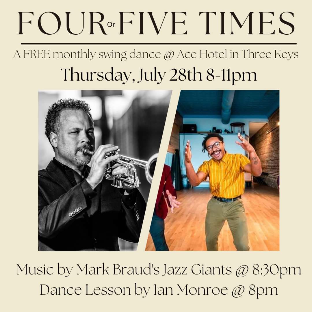 Four or Five Times Swing Night promo