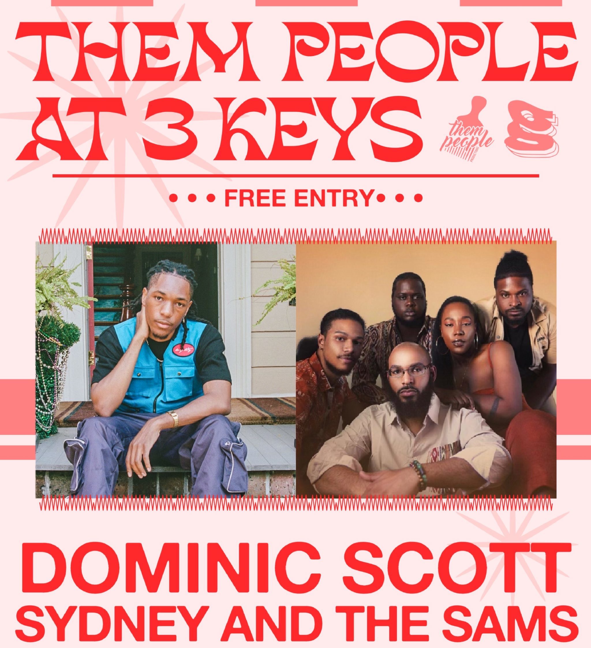 Three Keys presents: Them People promo