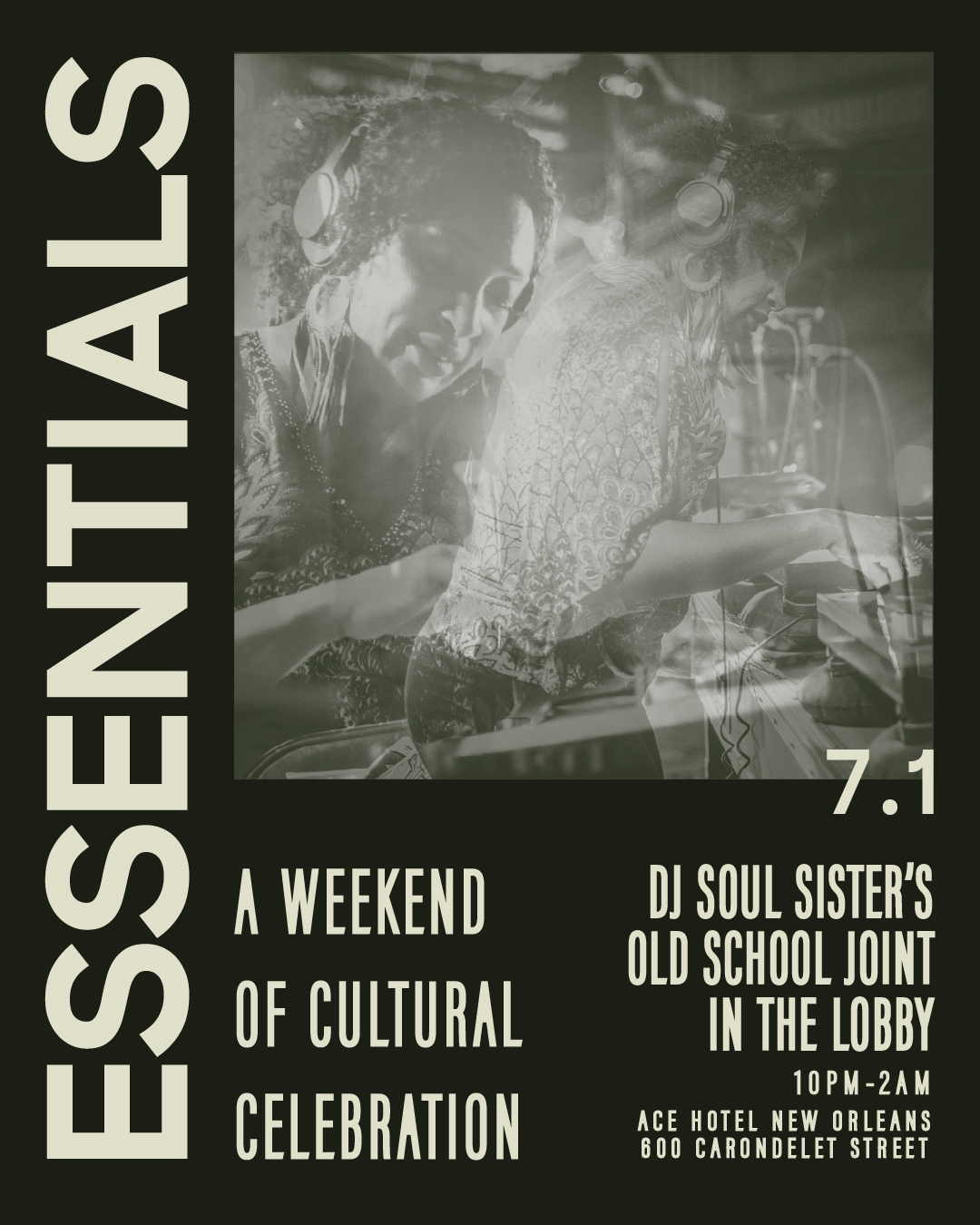 Essentials Soul Sister promo graphic