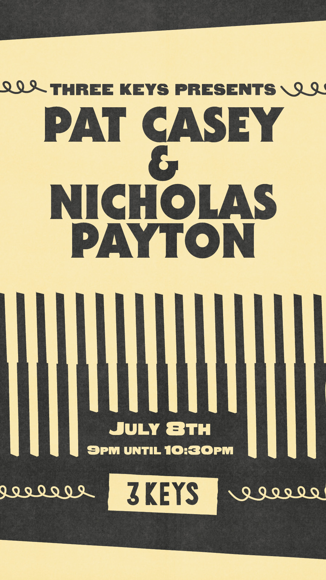 Three Keys Presents: Pat Casey & Nicholas Payton