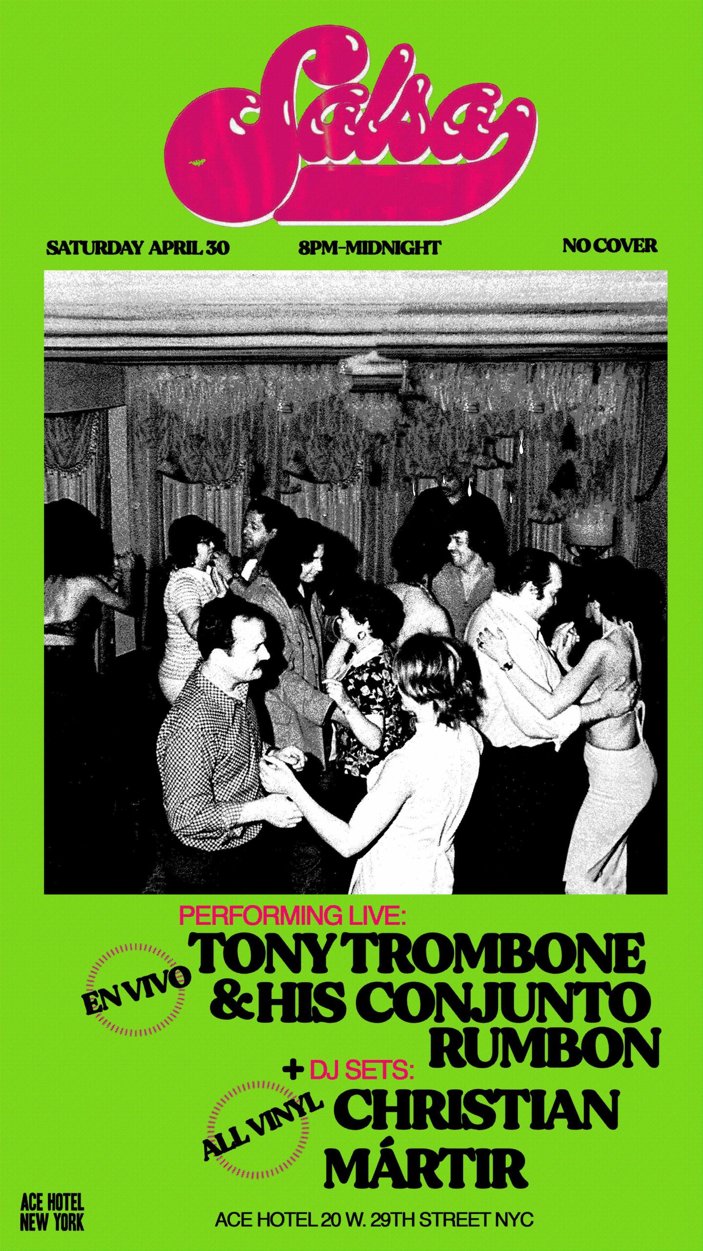 Sociedad Social Club Presents: Jose Trombone and His Conjunto Rumbon promo