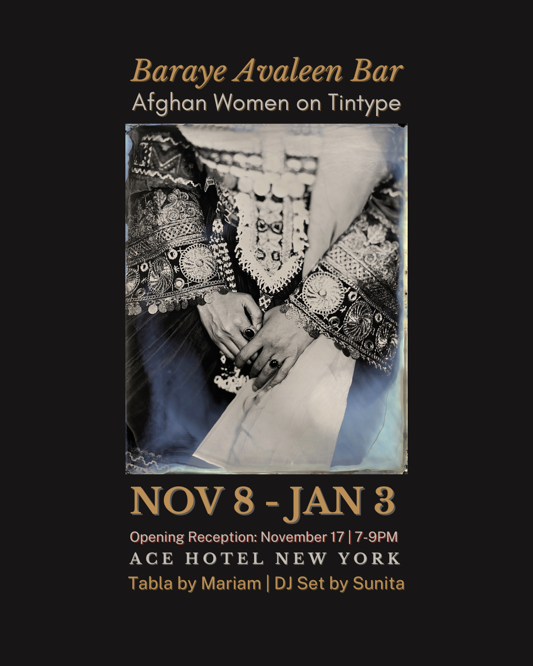Baraye Avaleen Bar: Afghan Women on Tintype gallery promo