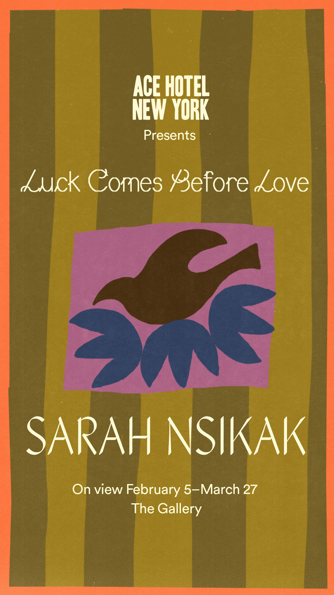 Luck Comes Before Love - Sarah Nsikak in The Gallery promo
