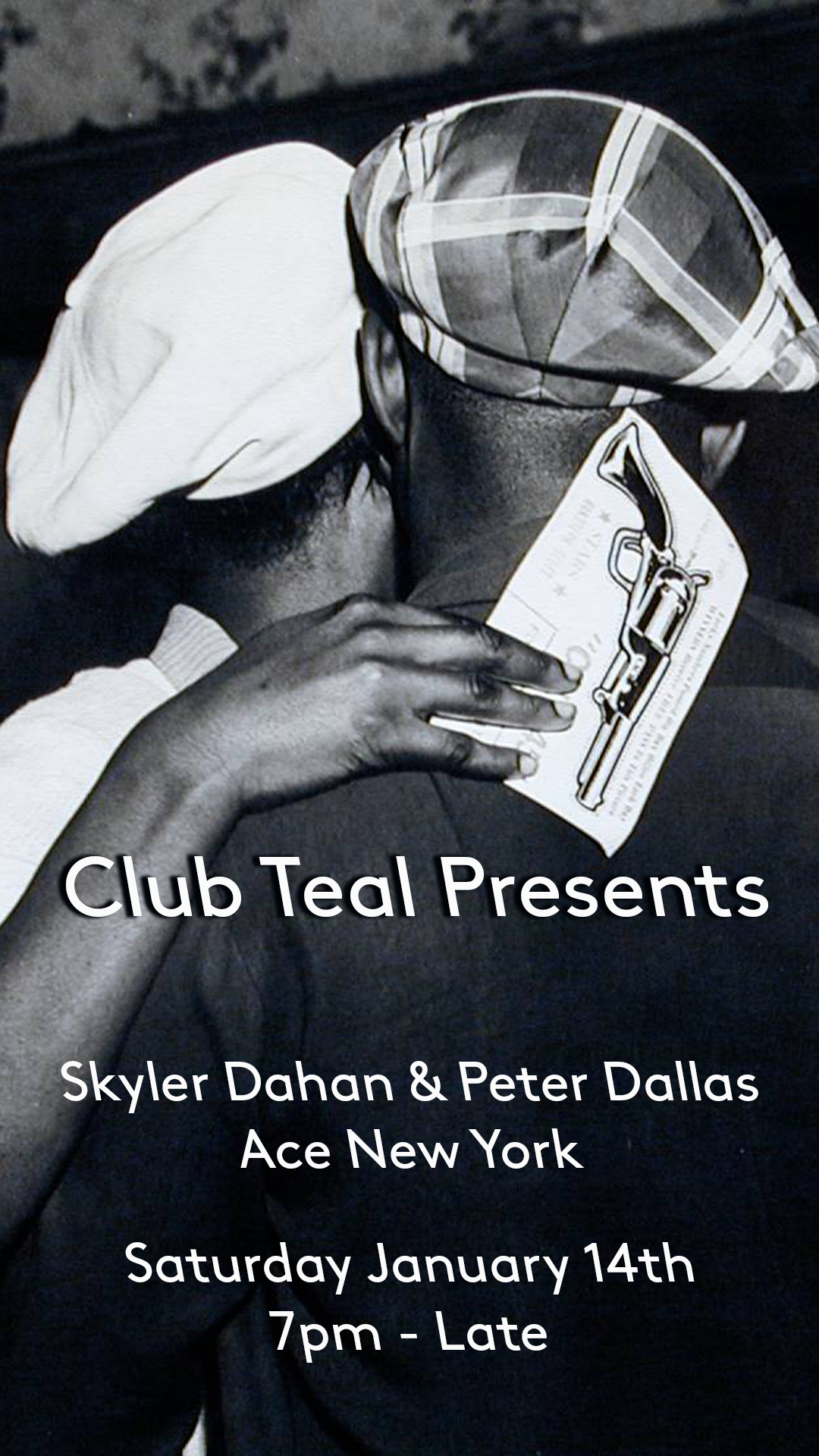 Club Teal Presents – a night with Skyler Dahan promo
