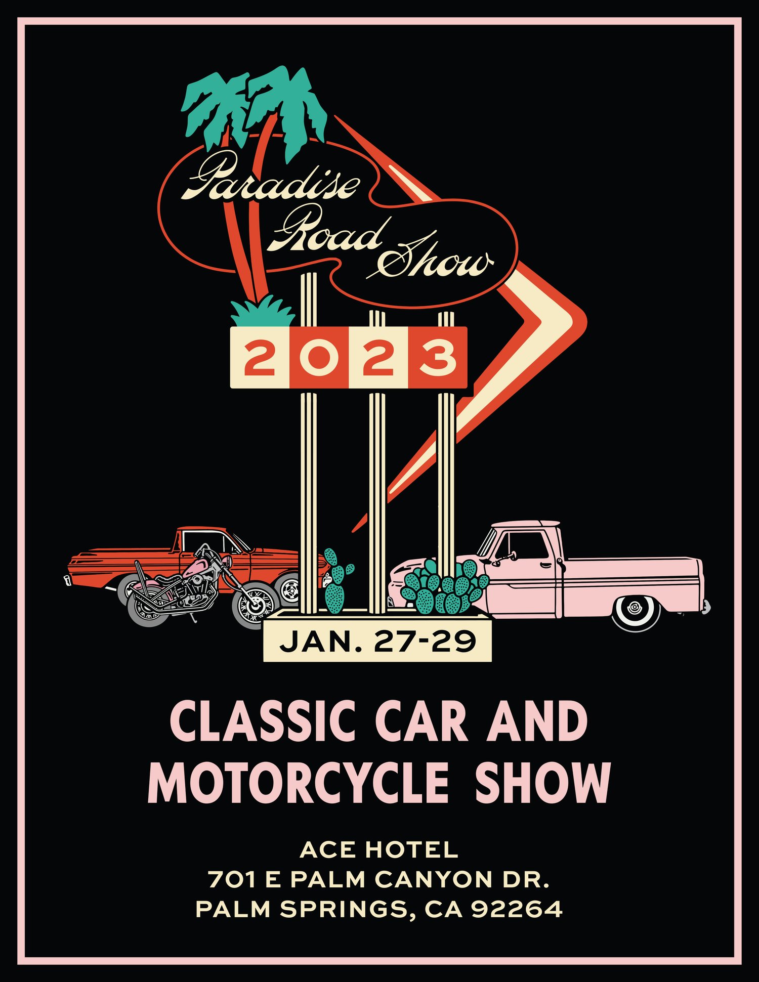 Paradise Road Show 2023 promo - January 27 through 29