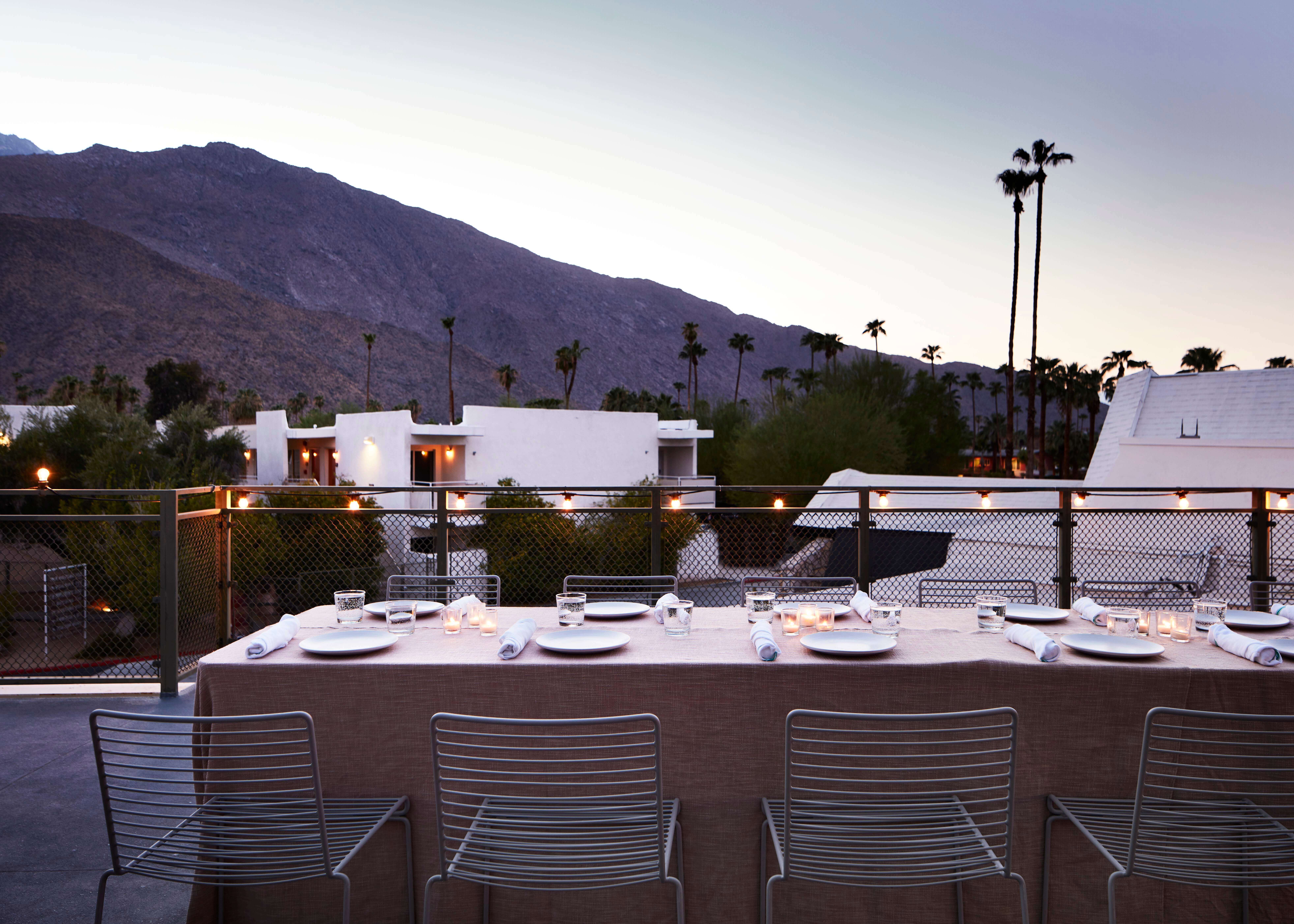 Stargazing Deck at Ace Palm Springs