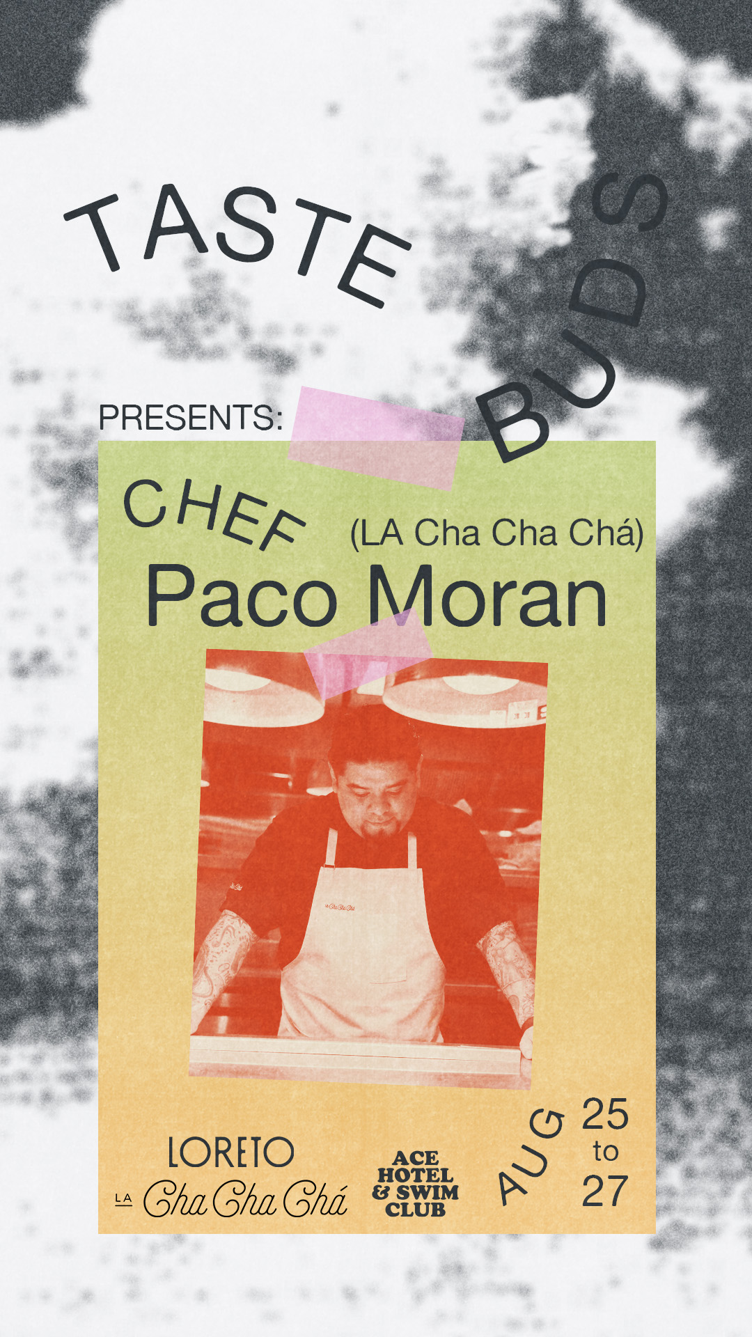 taste buds presents chef paco Moran