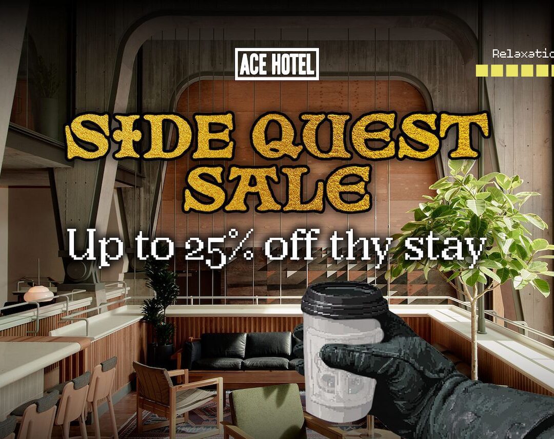 Side Quest Sale. Up to 25% off thy stay.