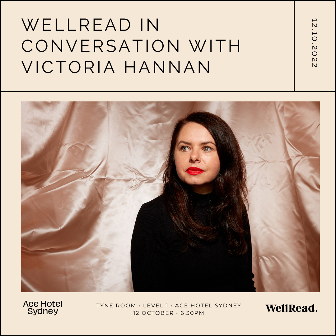 WellRead in conversation with Victoria Hannan promo