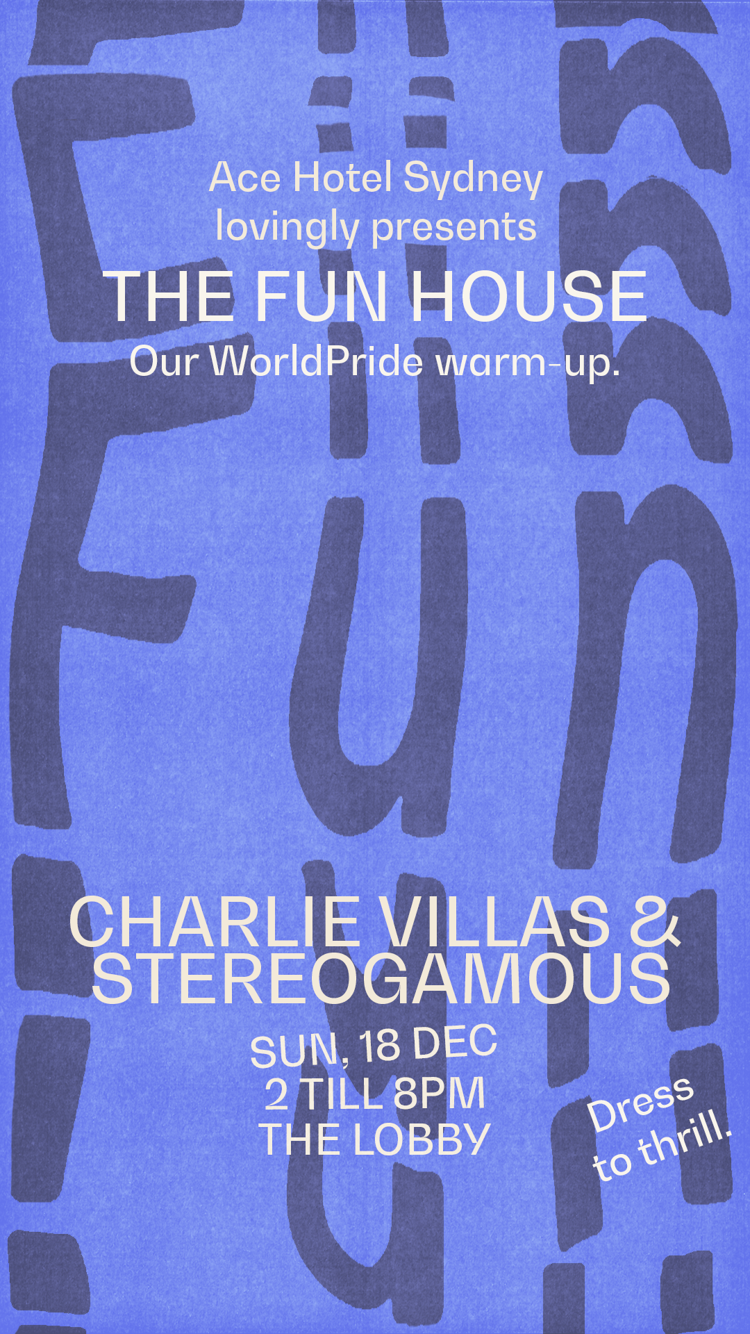 The Fun House with Charlie Villas and Stereogamous promo