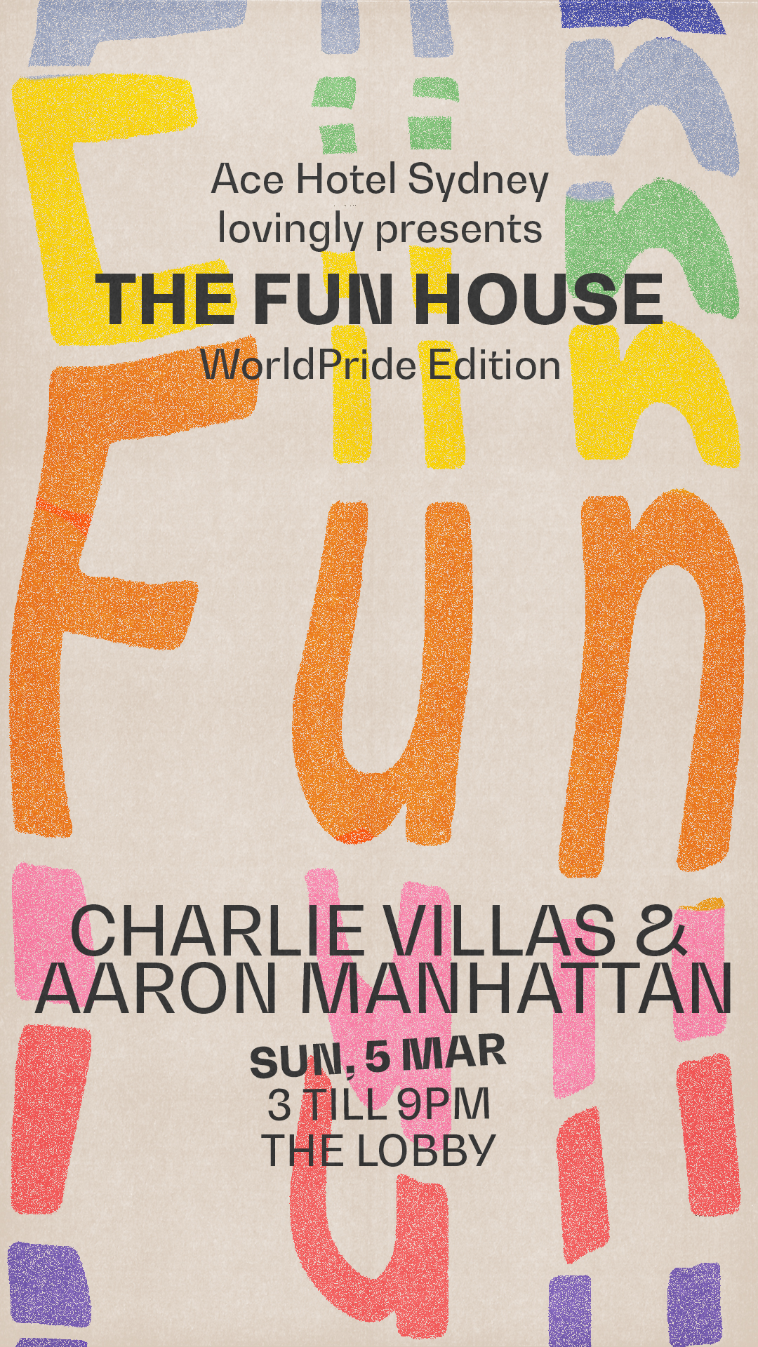 The Fun House with Charlie Villas: Pride Edition promo
