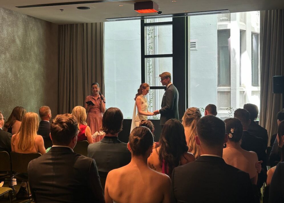 Tyne - wedding ceremony