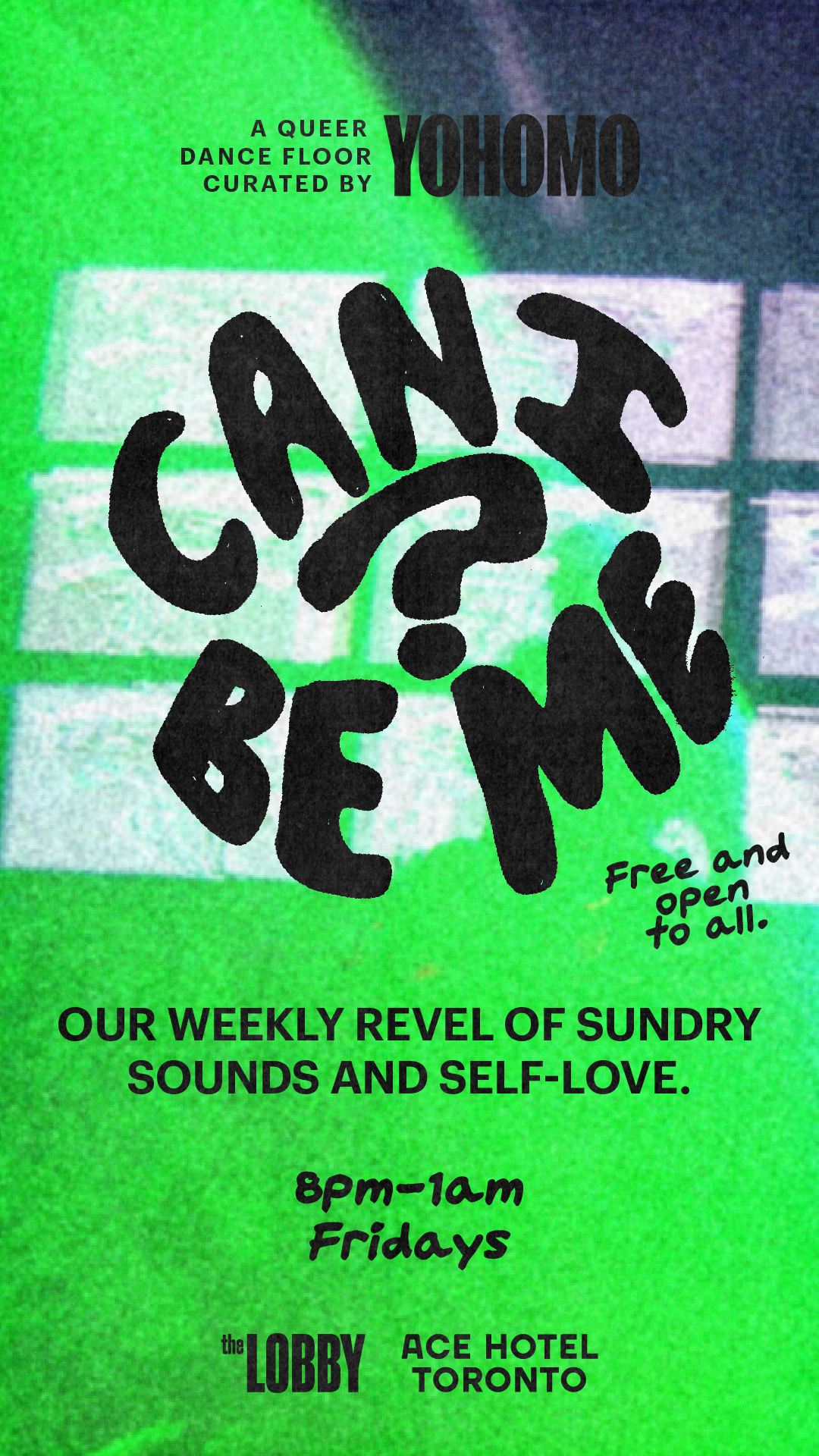 CAN I BE ME? Curated by Yohomo promo