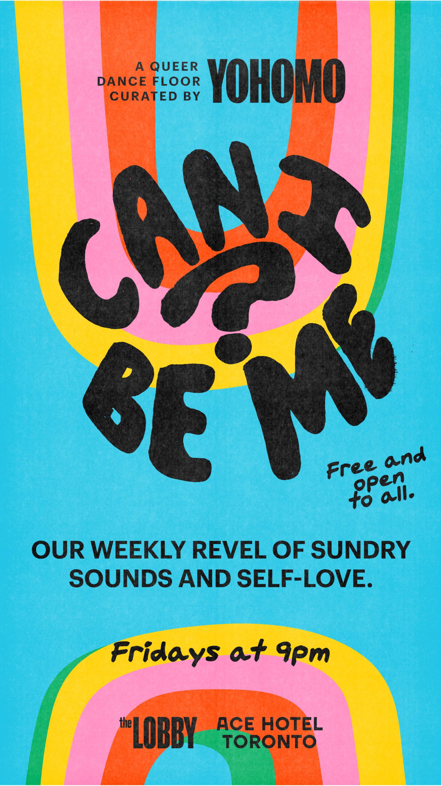CAN I BE ME? Curated by Yohomo logo