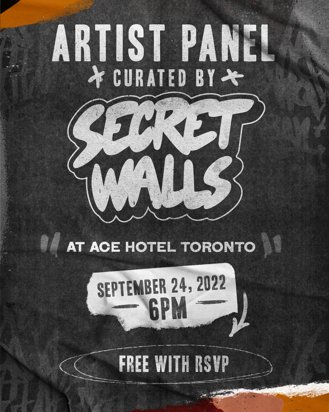 Artist Panel Curated by Secret Walls promo