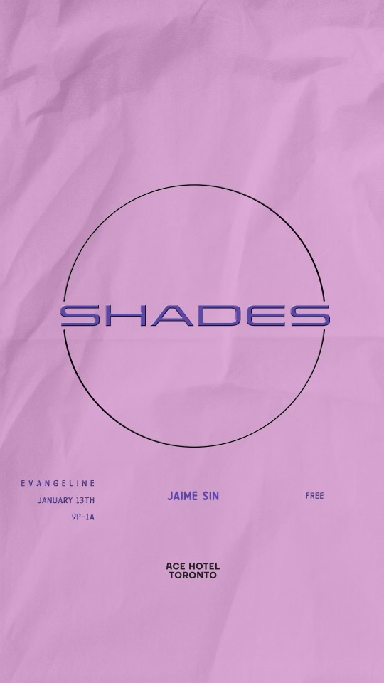 Shades promo