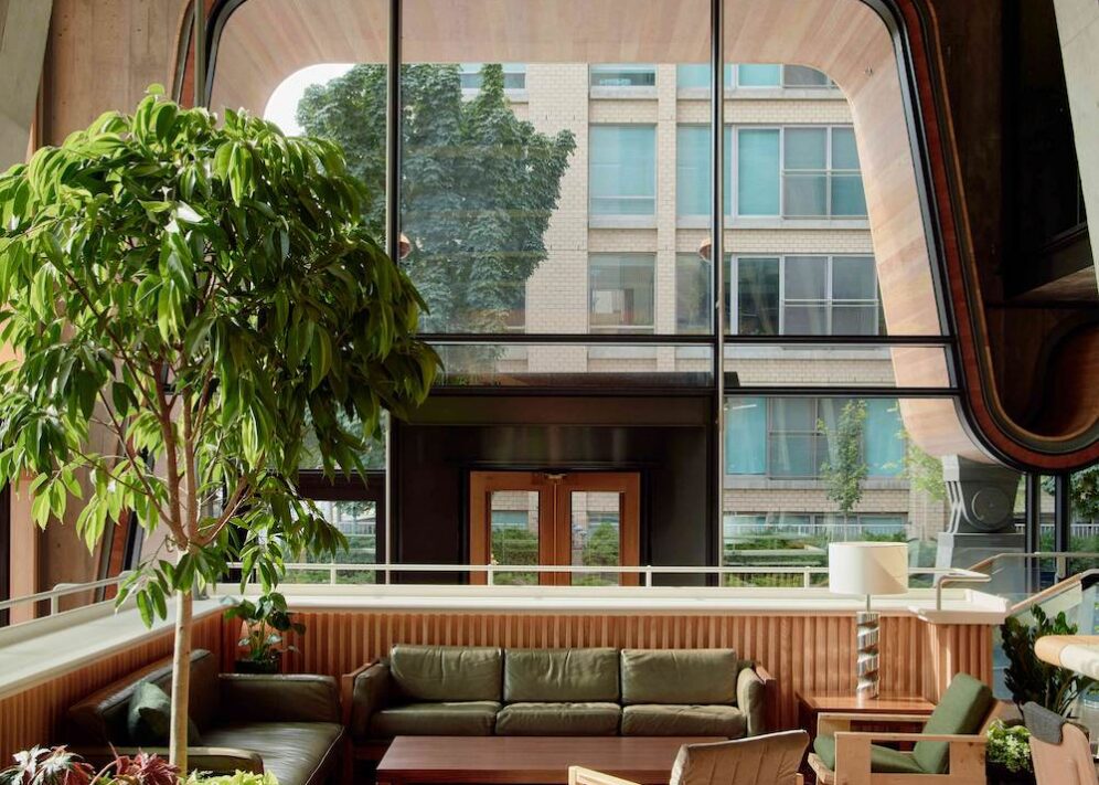 lobby - another inside shot showing a huge window and ample seating