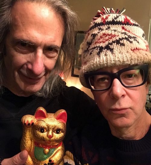 Just/Talk Justin Strauss with Lenny Kaye pic