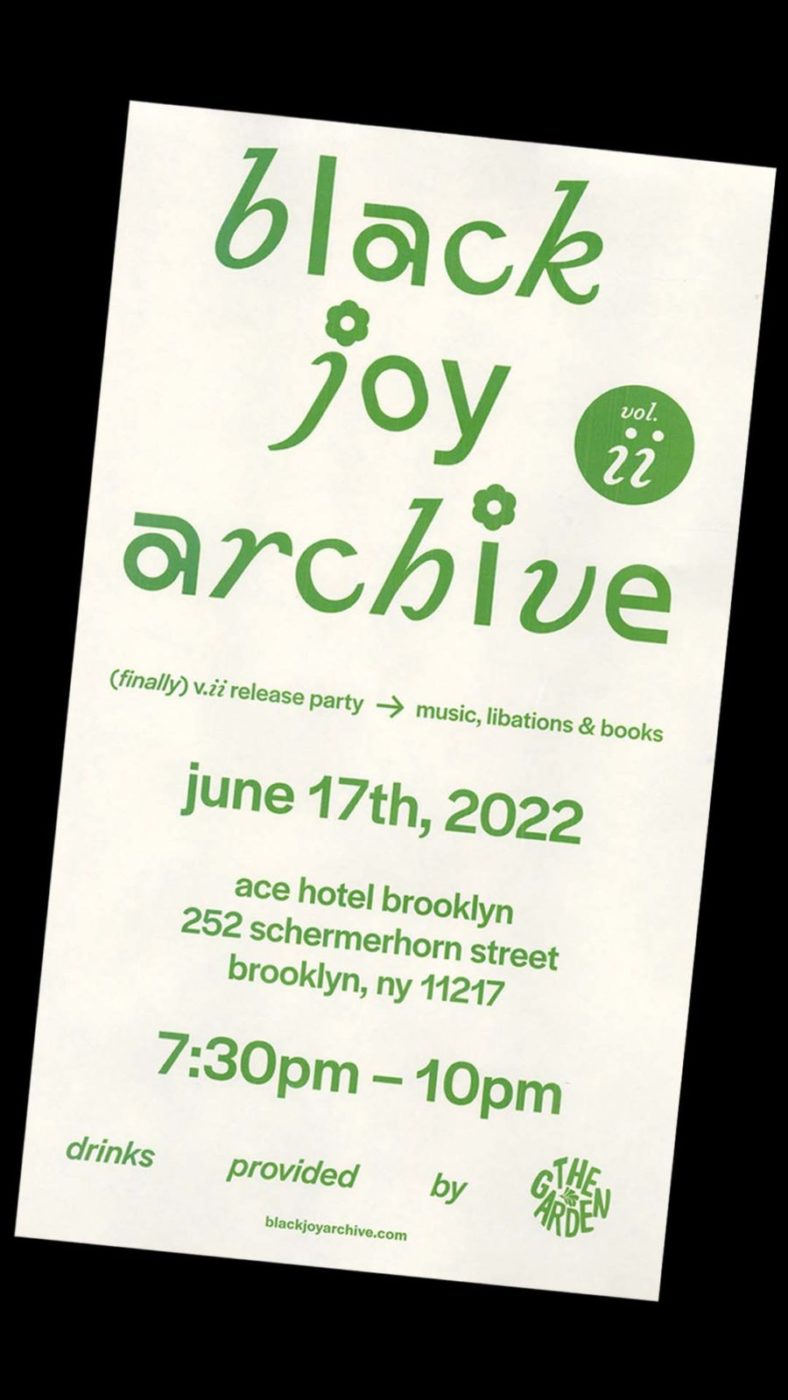 Black Joy Archive promo