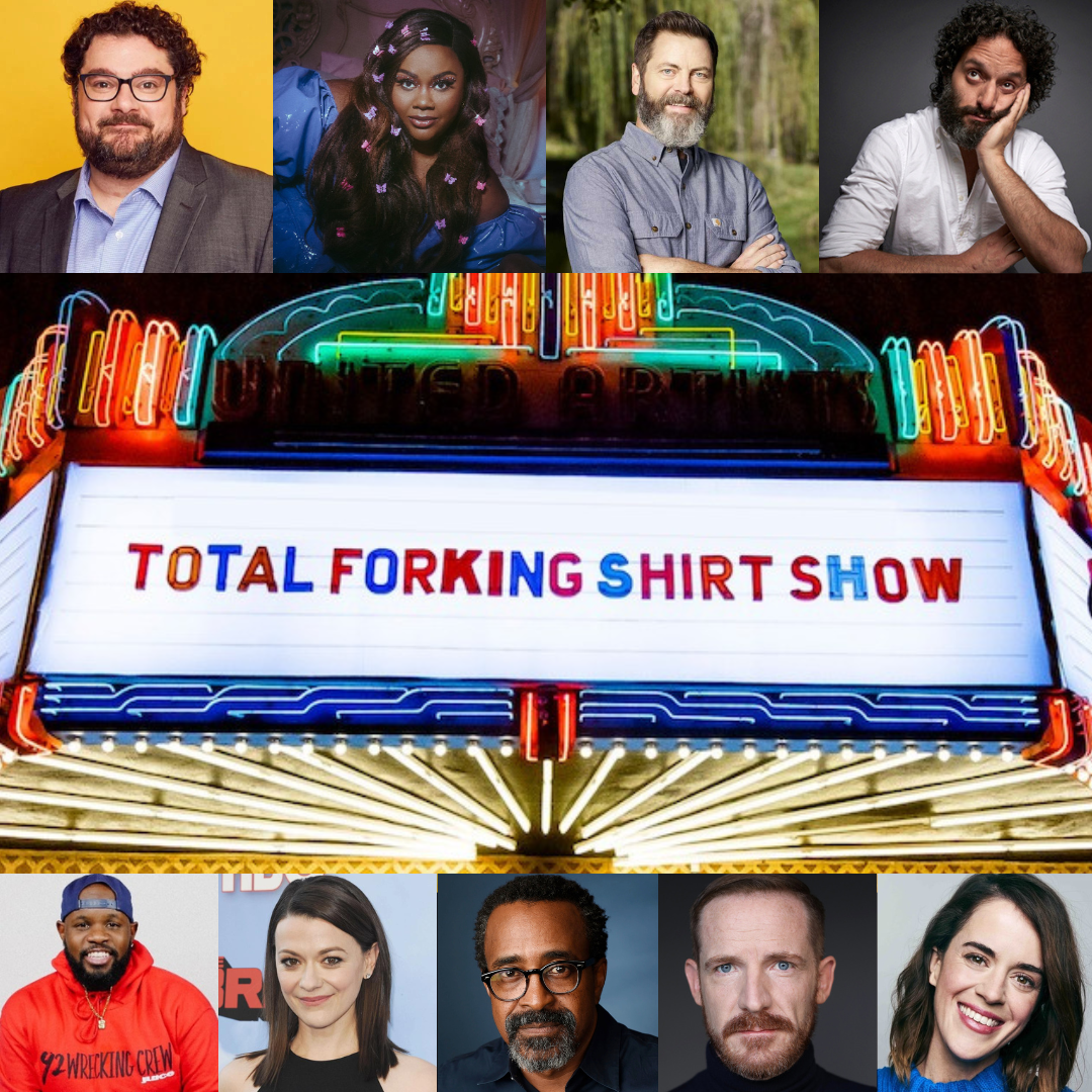 total forking shirt show poster