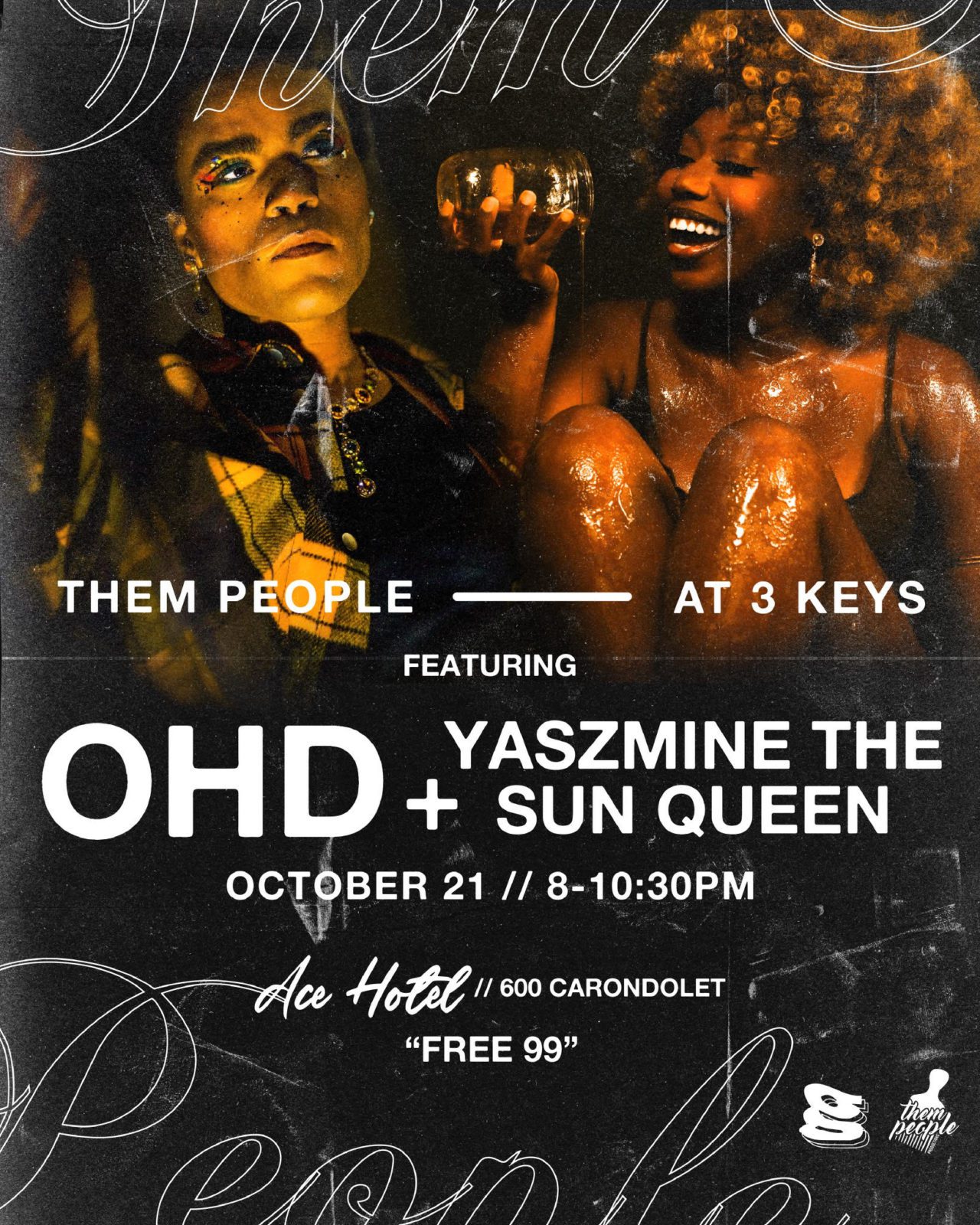 OHD and Yaszmine the sun queen poster