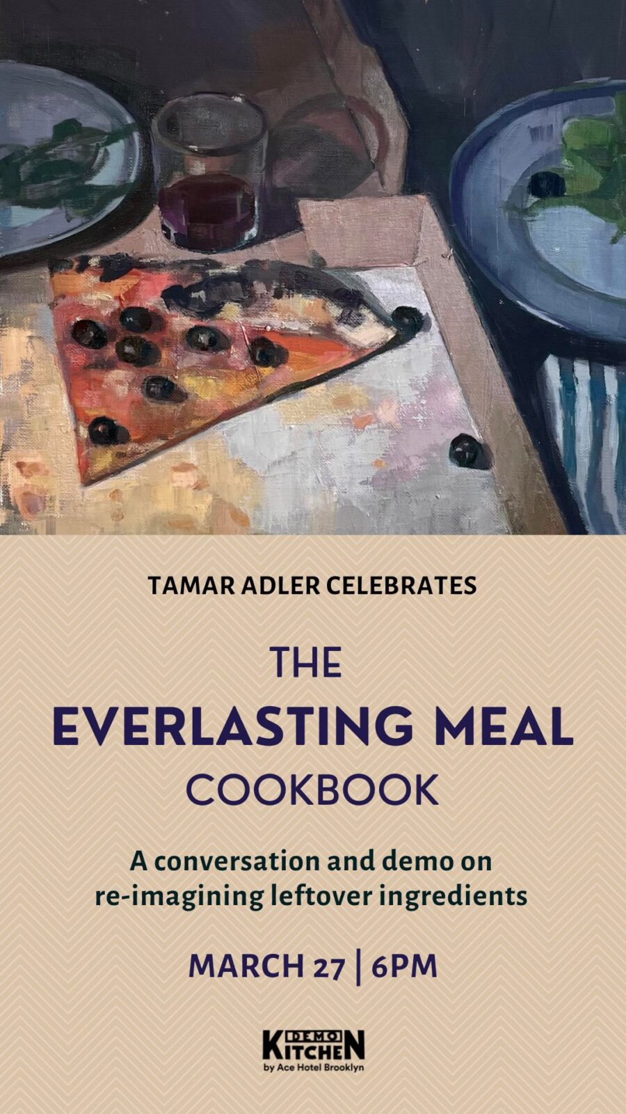 The Everlasting Meal Cookbook - March 27 at 6pm